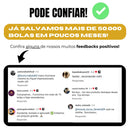 Kit De Bola Cola 10 Tiros - Consertar Bola