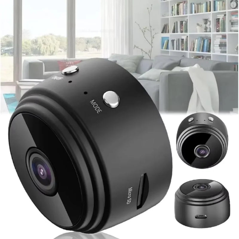 Câmera Espiã A9 Premium 1080p – Compacta, Potente e Discreta!