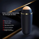 Rolo Facial de Pedra Vulcânica Define Beauty – Controle de Oleosidade Instantâneo, Sem Estragar a Maquiagem!