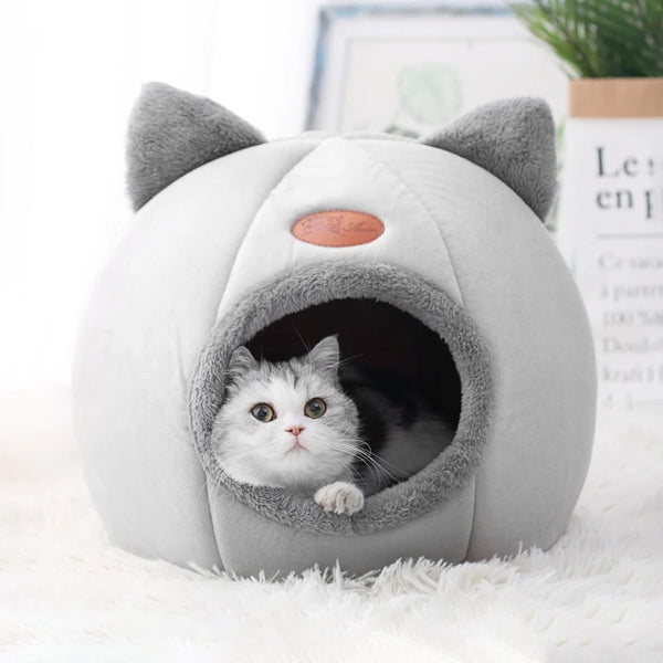 Casinha Cama para Gatos – Conforto, Estilo e Aconchego em Qualquer Estação!