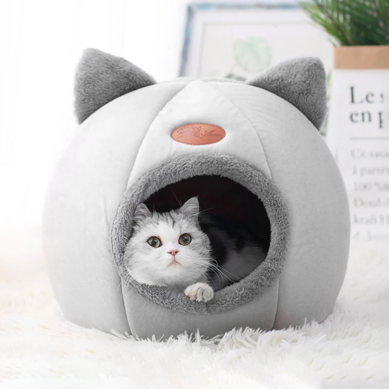 Casinha Cama para Gatos – Conforto, Estilo e Aconchego em Qualquer Estação!