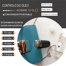 Rolo Facial de Pedra Vulcânica Define Beauty – Controle de Oleosidade Instantâneo, Sem Estragar a Maquiagem!