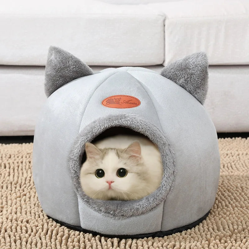 Casinha Cama para Gatos – Conforto, Estilo e Aconchego em Qualquer Estação!