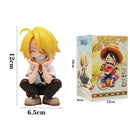 Luffy, Zoro e Sanji – One Piece | Figura Colecionável Bandai 12cm