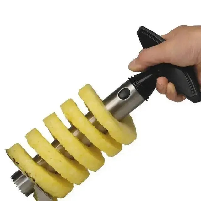 Fatiador de Abacaxi Inox – Corte Rápido, Fácil e Sem Esforço!