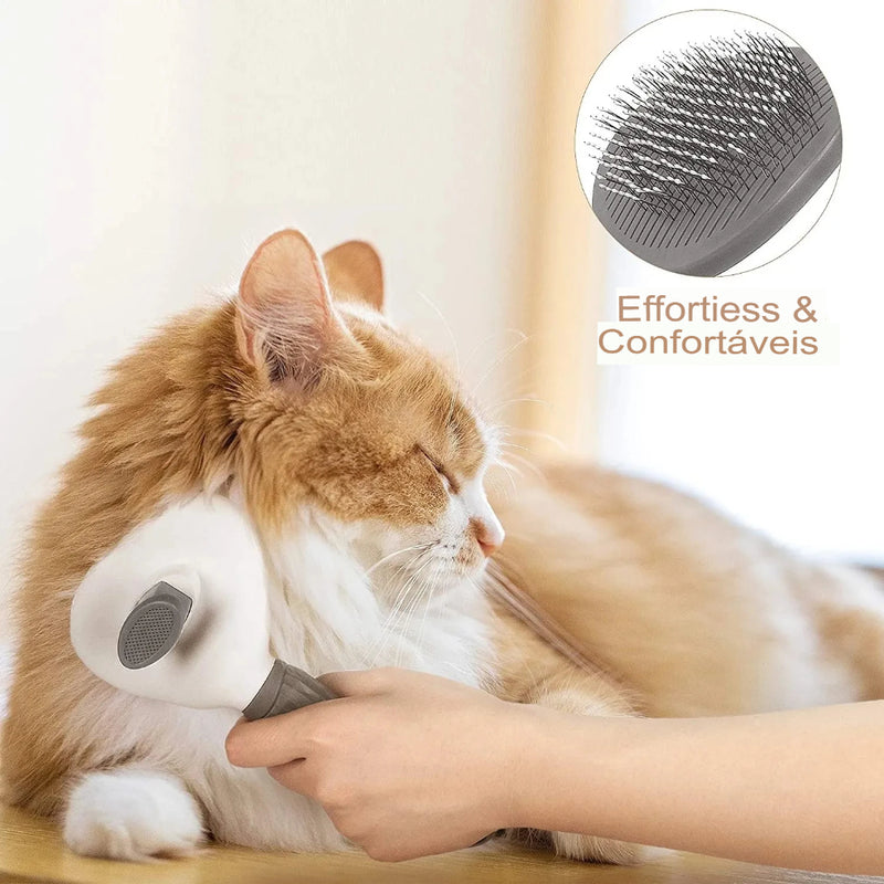 Escova Removedora de Pelos para Pets – Suavidade e Eficiência no Cuidado com seu Animal