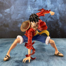 Bonecos de ação estilo batalha de 18 cm do Monkey D. Luffy One Piece - Colecionáveis