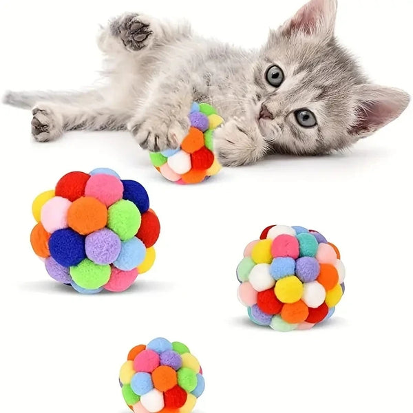 Kit com 3 Brinquedos Interativos para Gatos – Diversão Garantida em Qualquer Idade!