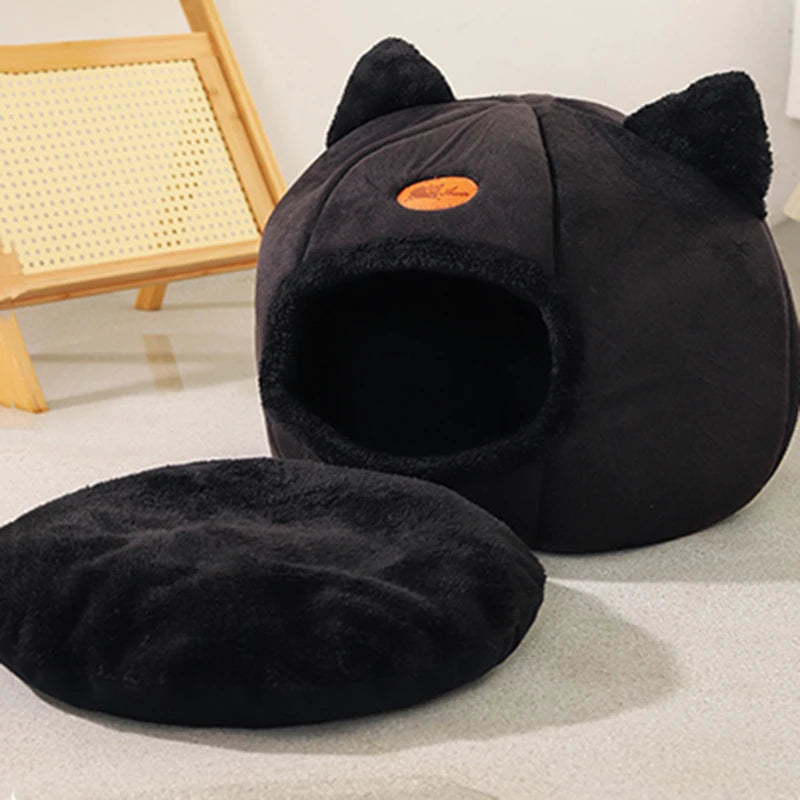 Casinha Cama para Gatos – Conforto, Estilo e Aconchego em Qualquer Estação!