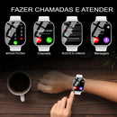 Relógio Inteligente LAXASFIT 2,29" AMOLED | Bluetooth 5.1 | Saúde &amp; Estilo