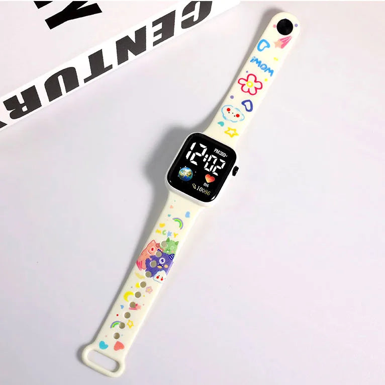 Relógio Digital Infantil MINISO – Divertido, Resistente e Cheio de Estilo!