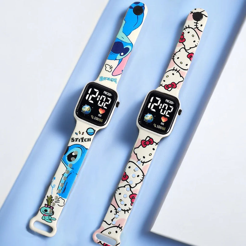 Relógio Digital Infantil MINISO – Divertido, Resistente e Cheio de Estilo!