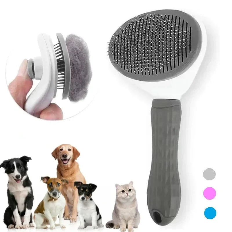 Escova Removedora de Pelos para Pets – Suavidade e Eficiência no Cuidado com seu Animal