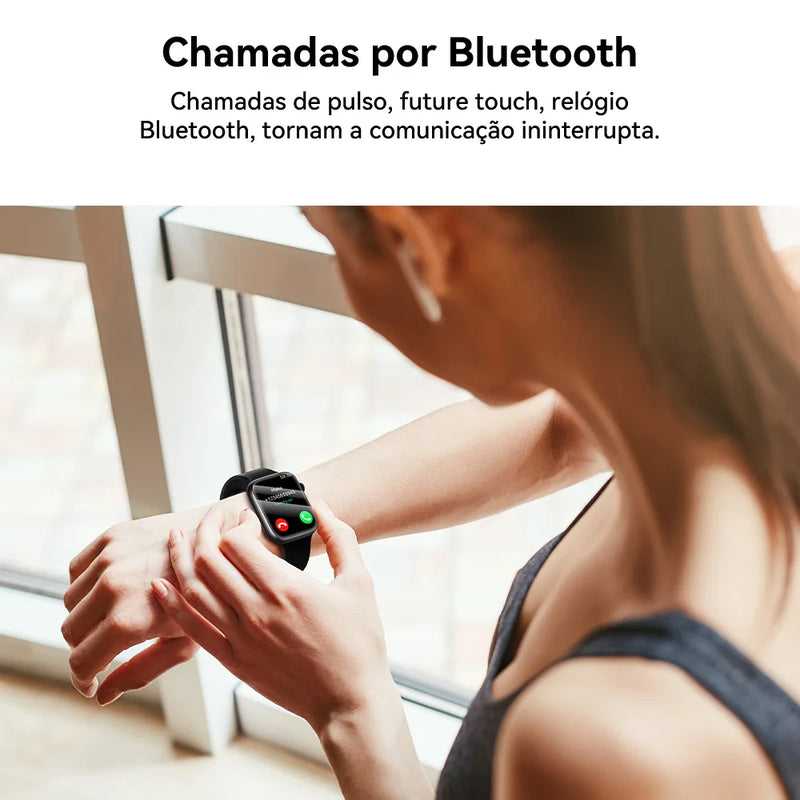 Smartwatch Jiansu X9 Pro – Estilo, Conforto e Alta Performance