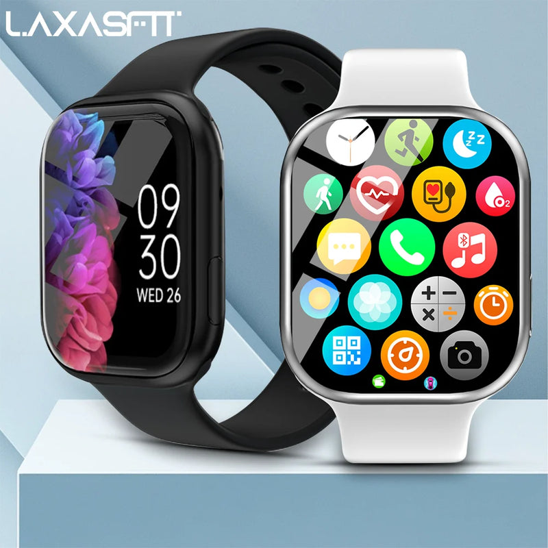 Relógio Inteligente LAXASFIT 2,29" AMOLED | Bluetooth 5.1 | Saúde &amp; Estilo