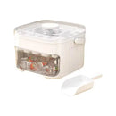 Máquina de Gelo com Tampa fácil prensagem – 50 Cubos de Grande Capacidade