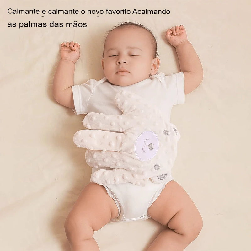 Travesseiro de Pressão Calmante para Bebês – Conforto, Segurança e Massagem Relaxante