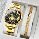 Relógio Masculino Inschic – Estilo Moderno com Movimento de Quartzo