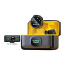 Microfone de Lapela Sem Fio J6 – Qualidade Profissional na Palma da Sua Mão