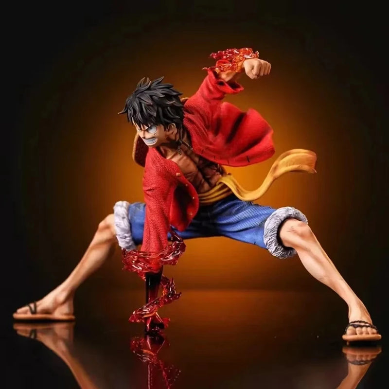 Bonecos de ação estilo batalha de 18 cm do Monkey D. Luffy One Piece - Colecionáveis