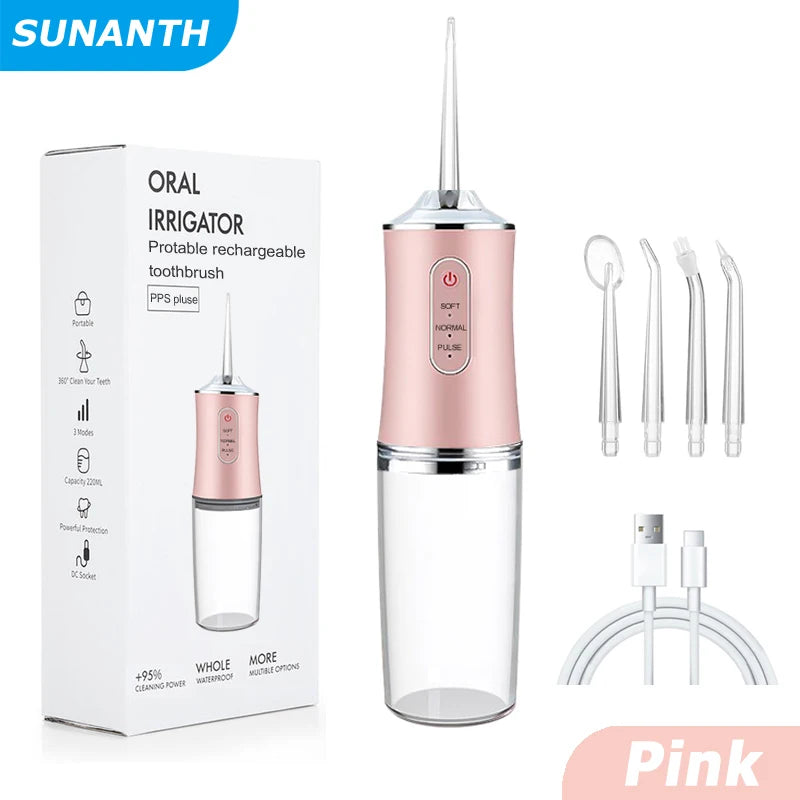Irrigador Oral Elétrico – Limpeza Profunda e Sorrisos Saudáveis!