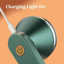 Removedor de Fiapos Recarregável com 6 Lâminas – Roupas Impecáveis em Minutos!