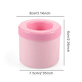 Molde de Gelo de Silicone Redondo – Praticidade e Estilo para Suas Bebidas!