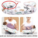 Almofada de amamentação multifuncional para bebês