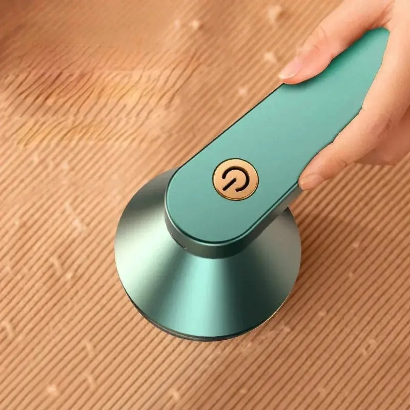 Removedor de Fiapos Recarregável com 6 Lâminas – Roupas Impecáveis em Minutos!