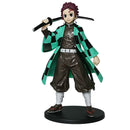 Anime Figure Demon Slayer Figures Kimetsu No Yaiba Doll Tanjiro Nezuko Zenitsu Figurine Inosuke Warrior Action Figure Model Toys