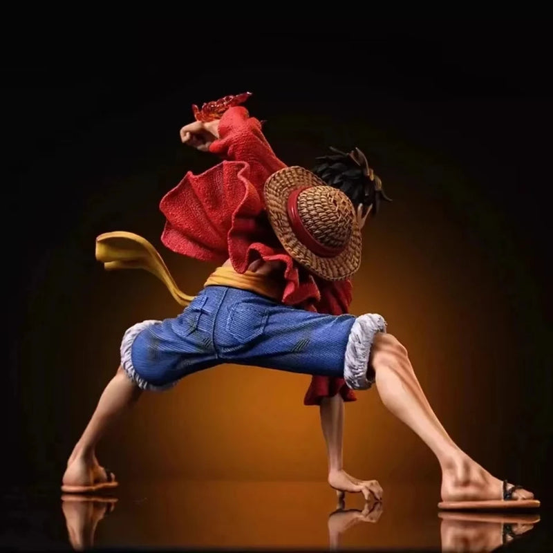 Bonecos de ação estilo batalha de 18 cm do Monkey D. Luffy One Piece - Colecionáveis