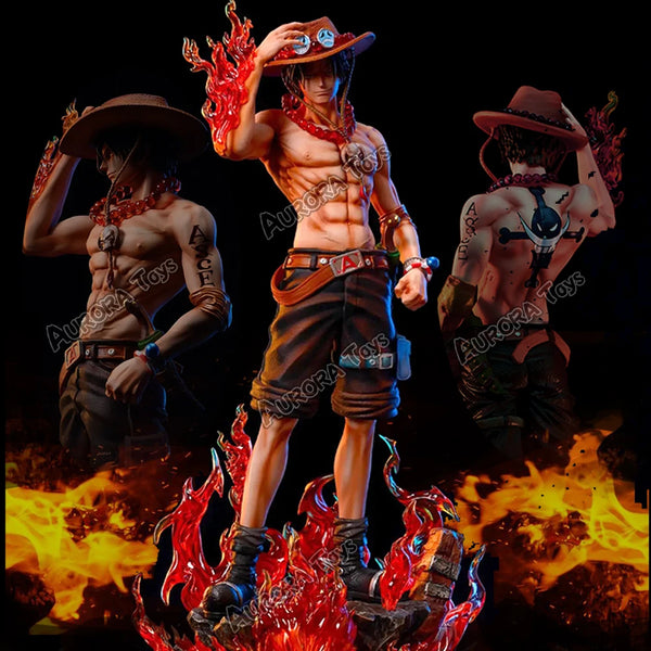 Figura Colecionável Portgas D. Ace – One Piece | Bandai Original – 24cm