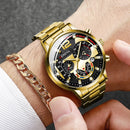 Relógio Masculino Inschic – Estilo Moderno com Movimento de Quartzo