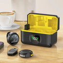 Microfone de Lapela Sem Fio J6 – Qualidade Profissional na Palma da Sua Mão