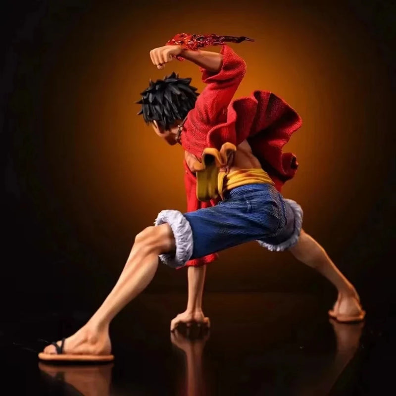 Bonecos de ação estilo batalha de 18 cm do Monkey D. Luffy One Piece - Colecionáveis