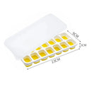 Molde de Gelo em Silicone com 14 Cavidades – Prático, Ecológico e Durável!