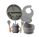 Kit de Alimentação para Bebês de Silicone 8 Peças