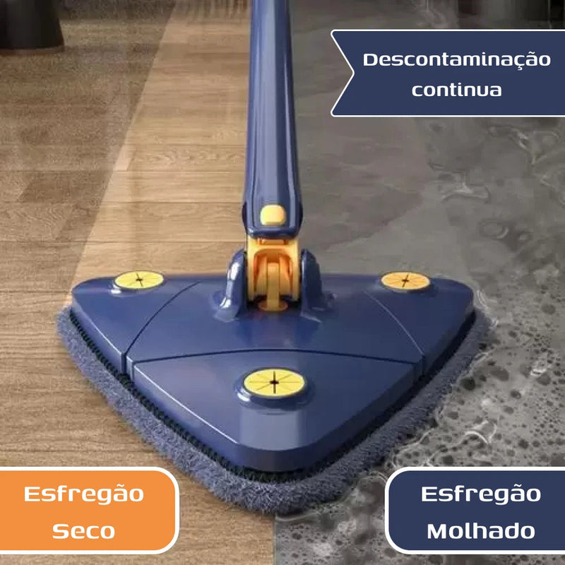 Super Mop Triangular  Multiusos Adaptável