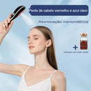 Pente Elétrico de Massagem Capilar 3 em 1 – Vibração, Luz Terapêutica e Nano Atomização