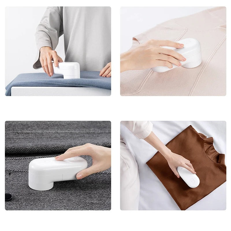 Removedor de Fiapos Recarregável Xiaomi MIJIA – Roupas Renovadas em Segundos!